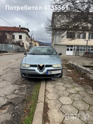 Алфа Ромео 156, газ/бензин, 2000лв