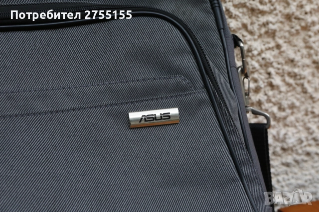 Чанта ASUS за лаптоп има вътре прегради и дълга дръжка., снимка 2 - Лаптоп аксесоари - 52173360