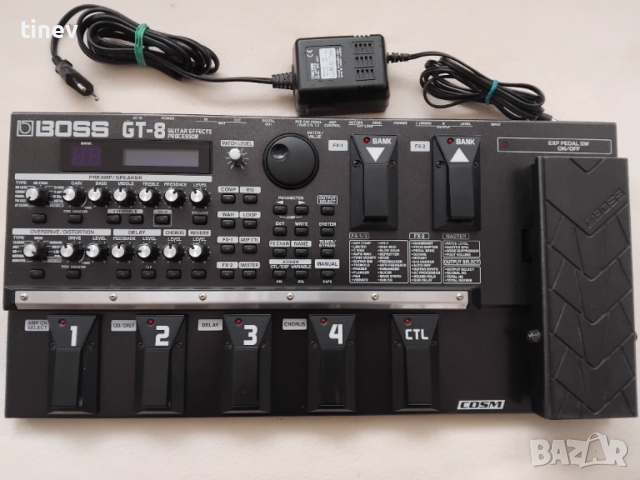 Boss GT8 процесор за китара, снимка 2 - Китари - 53996637