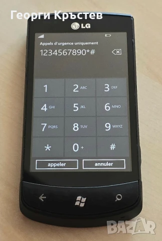 LG Optimus 7 (E900) - за преинсталиране, снимка 8 - LG - 50797285