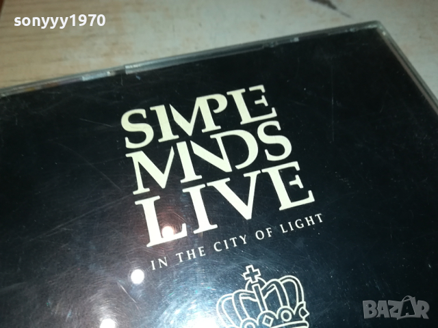 SIMPLE MINDS LIVE X2 CD 0703241053, снимка 4 - CD дискове - 44649722