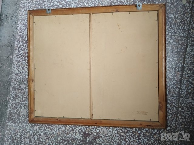 дървена рамка за картина със стъкло, снимка 5 - Антикварни и старинни предмети - 34031945