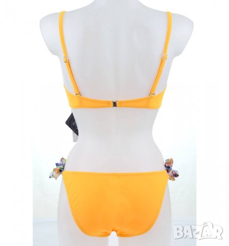 Неонов оранжев бански от 2 части марка Primo, снимка 2 - Бански костюми - 37011469
