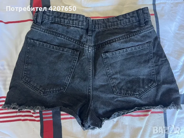 Къси дънки с камъни, снимка 2 - Дънки - 55968198