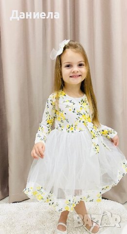 Свежа рокля на цветя , снимка 2 - Детски рокли и поли - 40109262