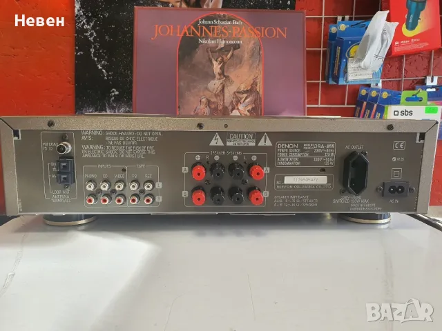 Receiver DENON DRA-445, снимка 3 - Ресийвъри, усилватели, смесителни пултове - 48382671