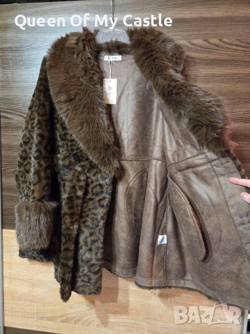 Разкошно дамско палто , снимка 3 - Палта, манта - 52776767