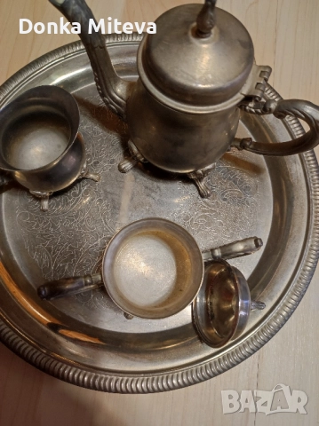 комплект от мед , снимка 2 - Антикварни и старинни предмети - 52440341