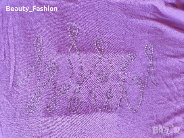 Лилава тениска, снимка 3 - Тениски - 30006610