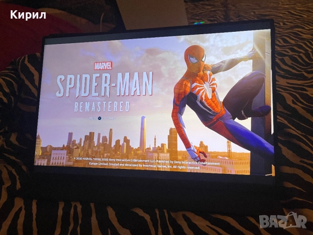 Преносим геймърски монитор 2k 144hz 16"