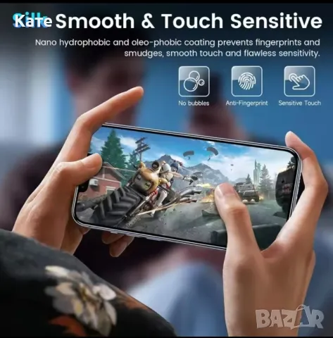 Стъклен протектор за Iphone 16 pro, снимка 6 - Фолия, протектори - 47779913