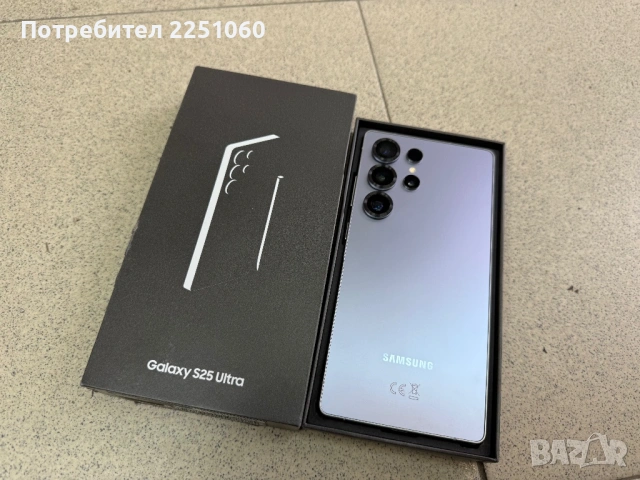 ! ЧИСТО НОВ - Samsung Galaxy S25 Ultra - 512GB/12GB, снимка 3 - Samsung - 54356703