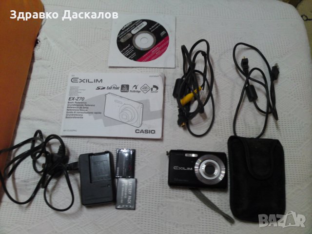 Casio Exilim EX-Z70  7.2Mpx, снимка 1 - Фотоапарати - 30314208