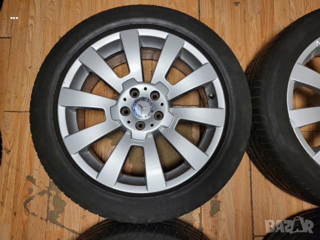 Mercedes GLK 19" 5x112 спорт пакет оригинални джанти Мерцедес ГЛК, снимка 5 - Гуми и джанти - 54045410