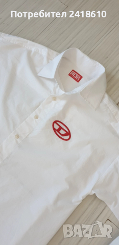 Diesel Cotton Mens Size 42 / L НОВО ! ОРИГИНАЛ! Мъжка Риза!, снимка 11 - Ризи - 51801040