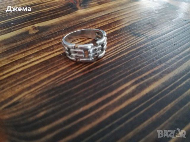 Сребърен пръстен , снимка 4 - Пръстени - 36550557