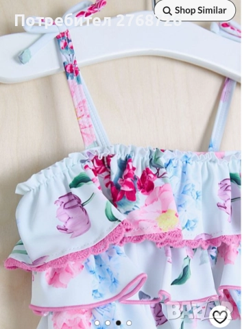 НОВИ БАНСКИ ЗА МОМИЧЕНЦА, снимка 10 - Детско бельо и бански  - 50418066