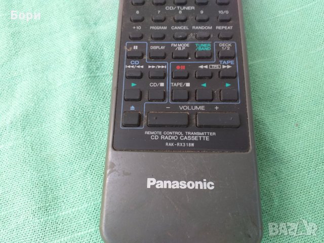 Panasonic CD/RADIO/CASSETTE, снимка 3 - Дистанционни - 29653321