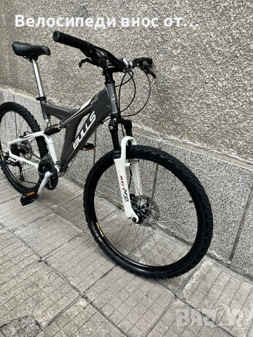 Алуминиев велосипед 26 цола 21 скорости дава амортисьор дискове спирачки много запазено , снимка 4 - Велосипеди - 54225403