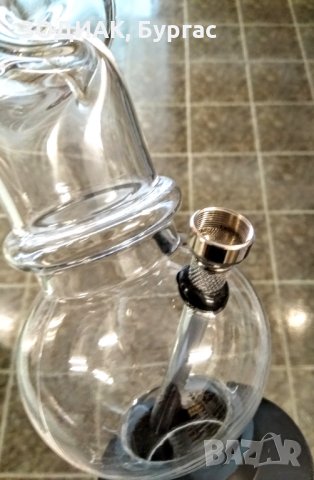 Нов ГОЛЯМ Акрилен Айс БОНГ - 50 см, снимка 3 - Други - 31923287