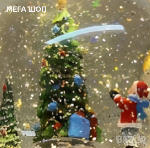 Коледна снежна топка във формата на чайник, снимка 2 - Декорация за дома - 52590242