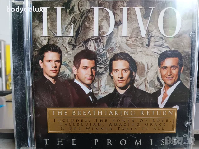 IL DIVO албуми на аудио дискове, снимка 4 - CD дискове - 49769280