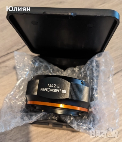 Адаптер K&F Concept Pro от M42 към Sony E-mount, снимка 2 - Обективи и филтри - 52333926