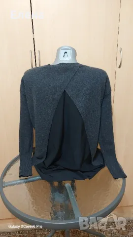 Пуловер VINCE. 30%кашмир70%вълна, 100 коприна. размер S. , снимка 9 - Блузи с дълъг ръкав и пуловери - 49274741