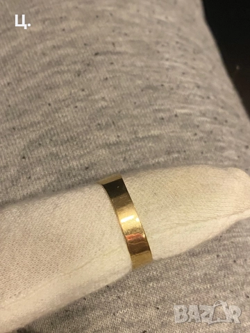 Златен пръстен, снимка 3 - Пръстени - 51503273