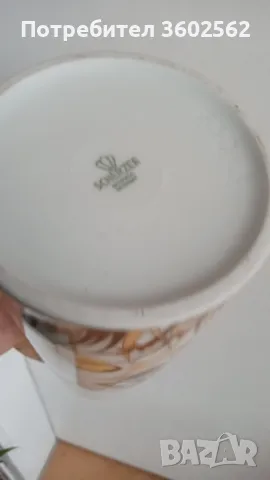 Красива порцеланова ваза Bavaria, снимка 4 - Вази - 47740609