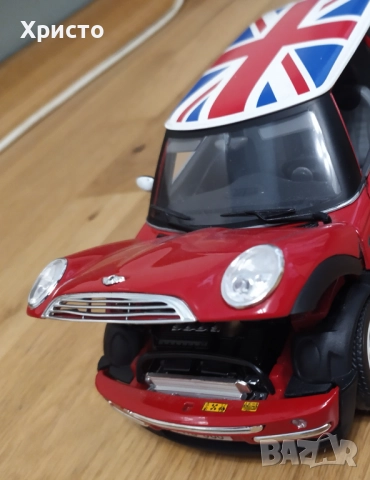 bburago, mini cooper, 1:18, снимка 4 - Колекции - 51807724