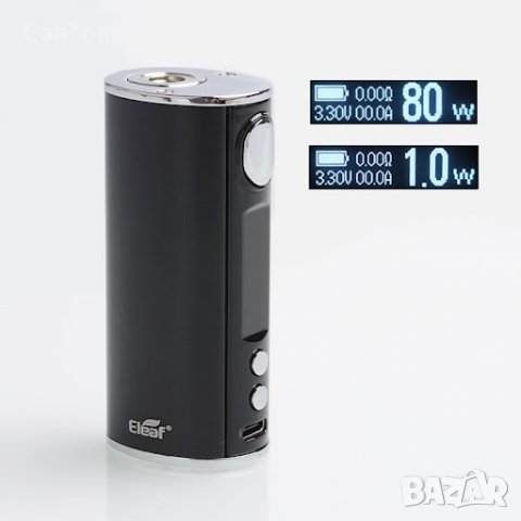 Бокс мод 80W Eleaf iStick T80 3000mAh - черен, снимка 2 - Вейп без пълнители - 34895928