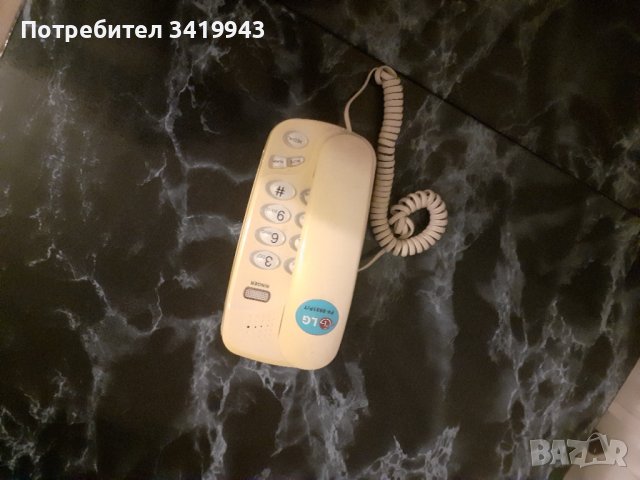 Стационарен телефон , снимка 1 - Стационарни телефони и факсове - 38844540