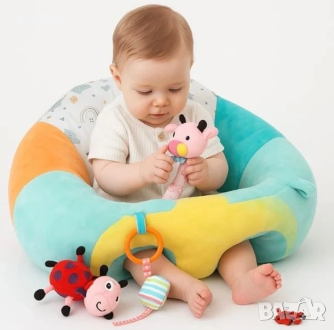 Бебешки пуф за сядане 