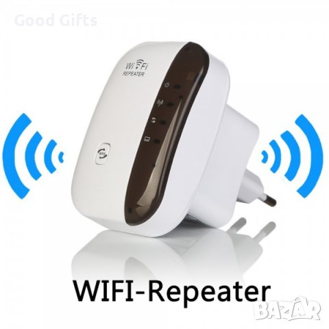 Безжичен Repeater на Wi-Fi сигнал с вграден усилвател WF13, снимка 8 - Друга електроника - 38121593
