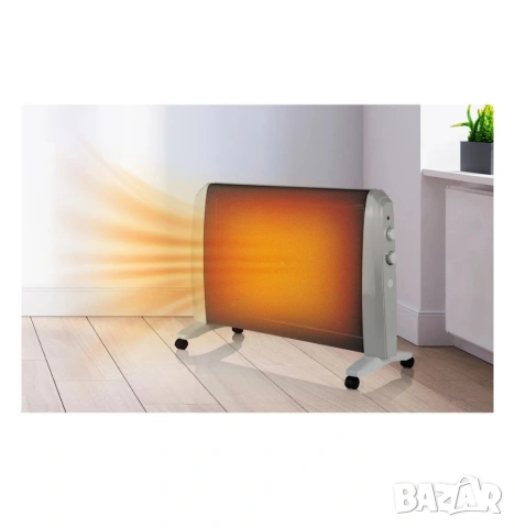 Конвектор с термостат 2000W, MAXXMEE, снимка 2 - Отоплителни печки - 53990026