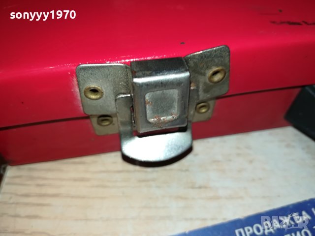 KINZO-МЕТАЛЕН КУФАР ОТ ШВЕЦИЯ 1909231041, снимка 8 - Куфари с инструменти - 42243111