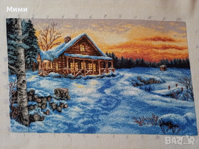 Гоблен "Зимен залез"