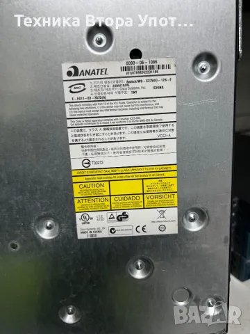 switch суич cisco 3750-12, снимка 4 - Суичове - 50318343