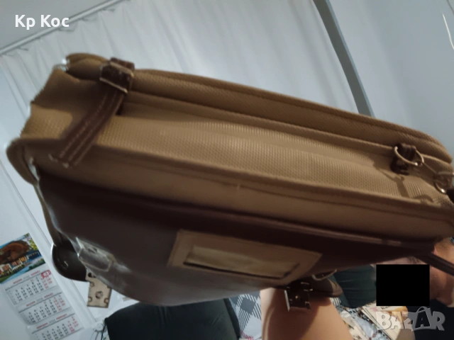 Стара ученическа чанта от естествена кожа, снимка 6 - Чанти - 53116061