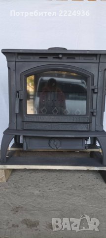 Чугунена печка на твърдо гориво (118), снимка 3 - Печки, фурни - 37857874