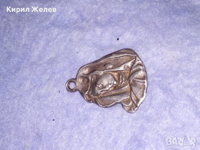 СТАРА СРЕБЪРНА КАТОЛИЧЕСКА ИКОНКА МАЙСТОРСКА ХУДОЖЕСТВЕНА ИЗРАБОТКА 25158, снимка 12 - Антикварни и старинни предмети - 39307816