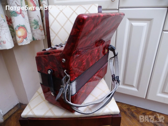 Акордеон Велтмайстер Серино 80 баса, снимка 10 - Акордеони - 53911354