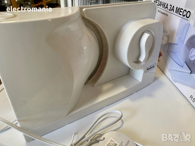 НАМАЛЕН!!! уред за рязане на колбаси Rosberg R51990A, снимка 7 - Други - 47605527