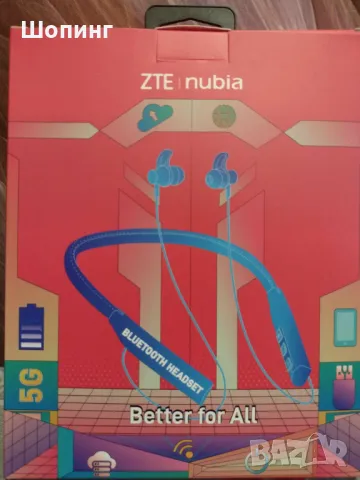 Bluetooth слушалки Nubia, снимка 3 - Bluetooth слушалки - 47714536