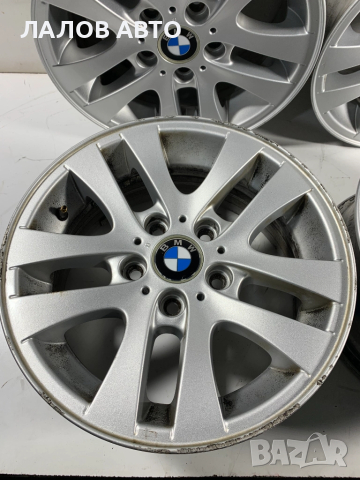 Алуминиеви джанти 5х120 BMW 16 цола ет 34 7j ц.о. 72 , снимка 2 - Гуми и джанти - 52365618