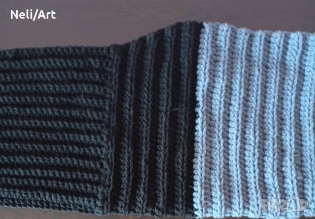 Ръчно изработен шал с качулка , снимка 4 - Шалове - 51535942