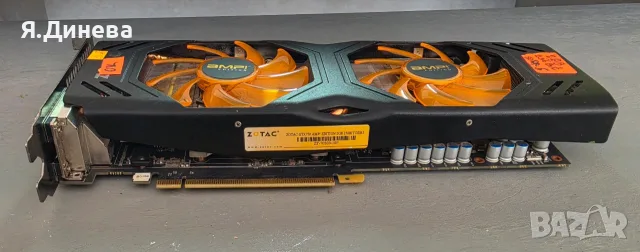 Видеокарта Zotac GTX 770 2 GB, снимка 2 - Видеокарти - 56437400