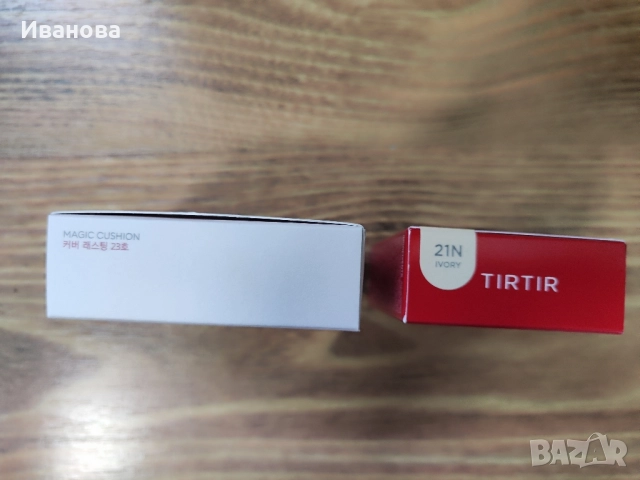 Фон дьо тен Mask Fit Red Cushion(кушон) и Missha magic cushion 23 номер, снимка 6 - Декоративна козметика - 51846693