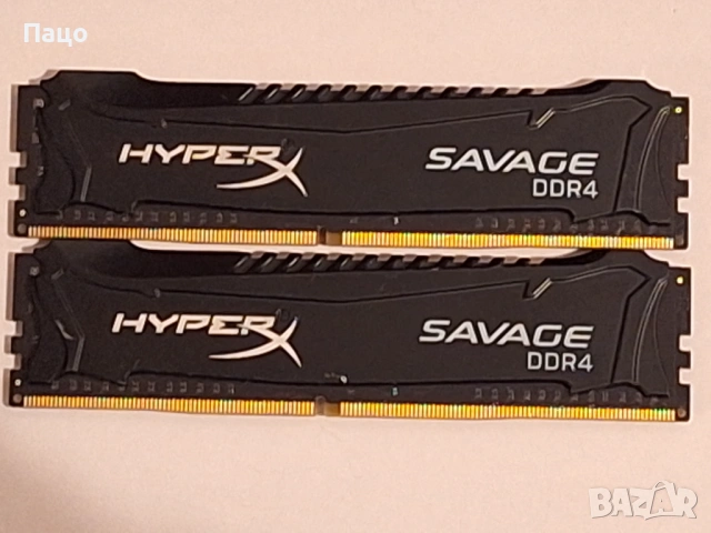 RAM DDR4 4GB/4х4/ HyperX Savage Memory Black